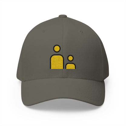 Family: Adult, Child Emoji Olive Cap – Premium by Capmoji