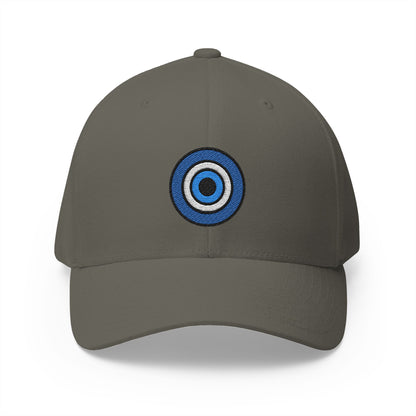 Nazar Amulet Emoji Olive Cap – Premium by Capmoji