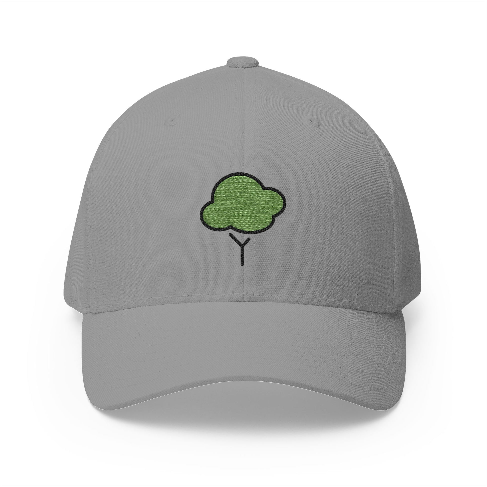 Deciduous Tree Emoji Grey Cap – Premium by Capmoji