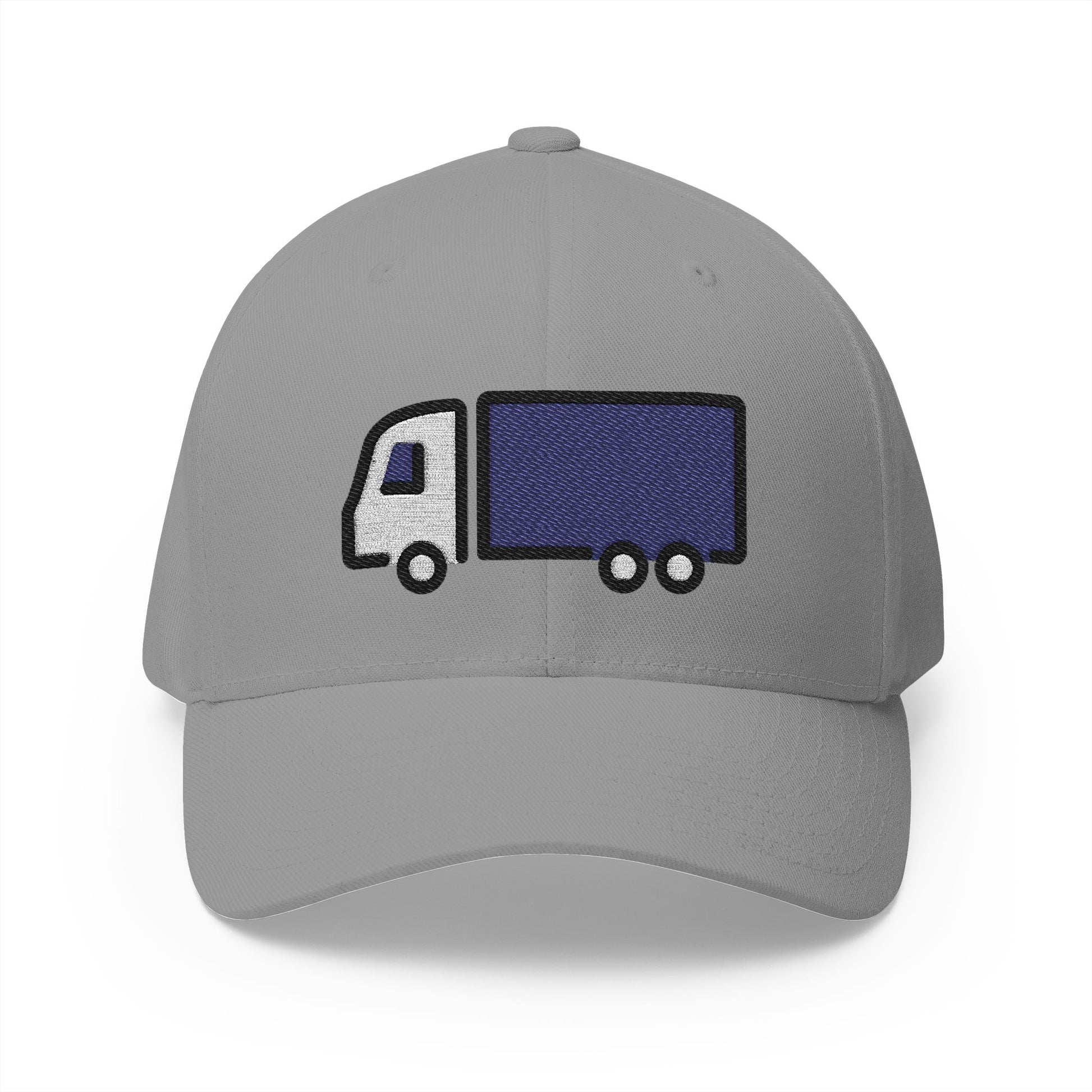 Articulated Lorry Emoji Grey Cap – Premium by Capmoji