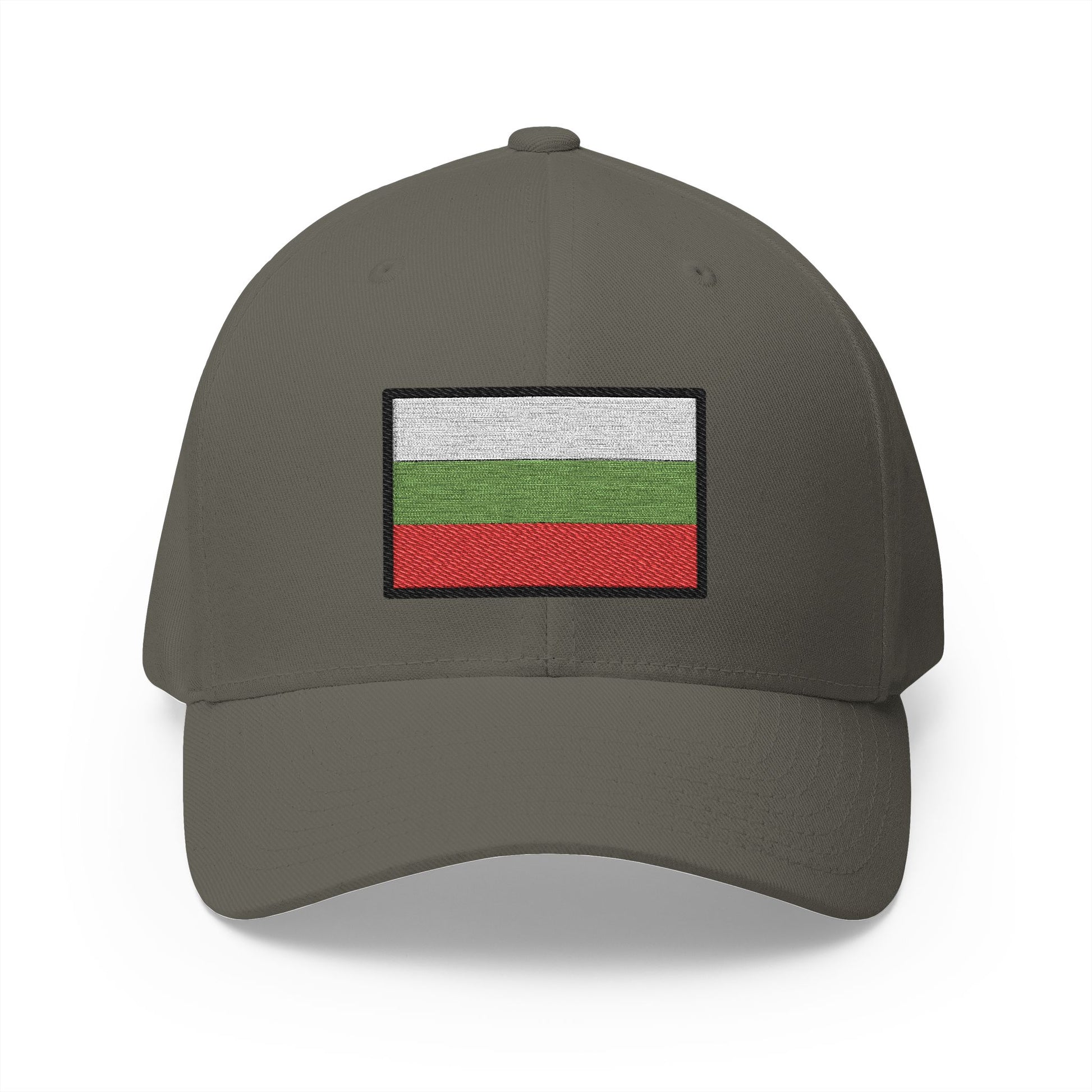 Flag: Bulgaria Emoji Olive Cap – Premium by Capmoji
