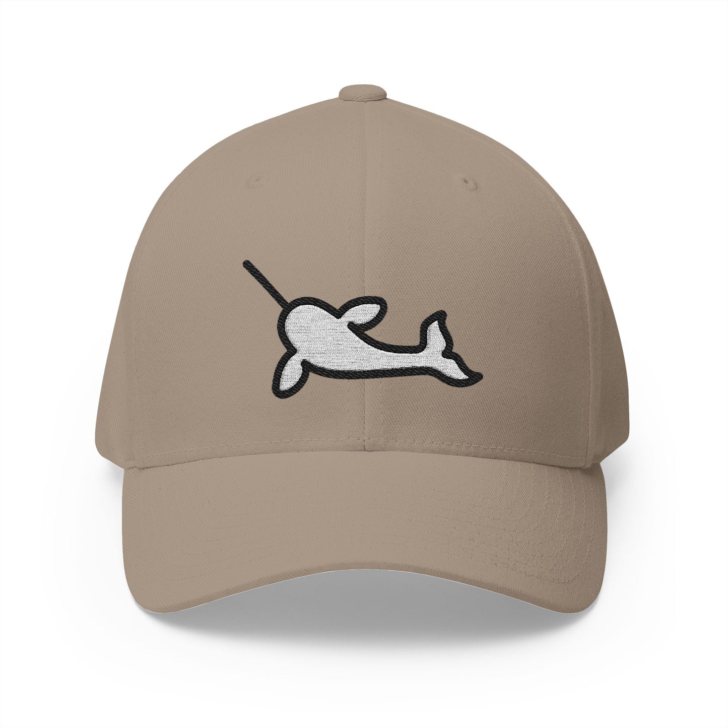 Narwhal Emoji Khaki Cap – Premium by Capmoji