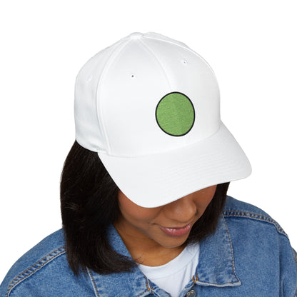 Green Circle Emoji Cap – Premium by Capmoji