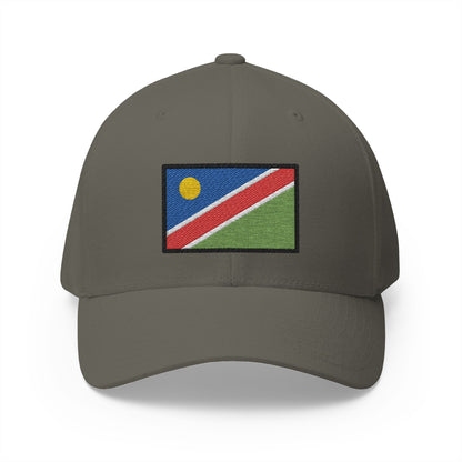 Flag: Namibia Emoji Olive Cap – Premium by Capmoji