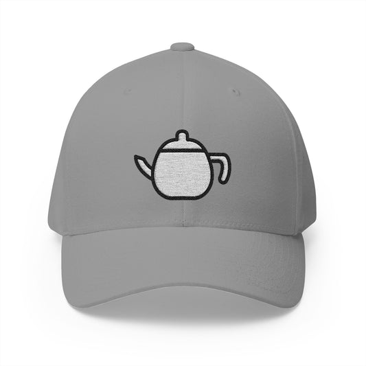 Teapot Emoji Grey Cap – Premium by Capmoji