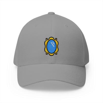 Mirror Emoji Grey Cap – Premium by Capmoji