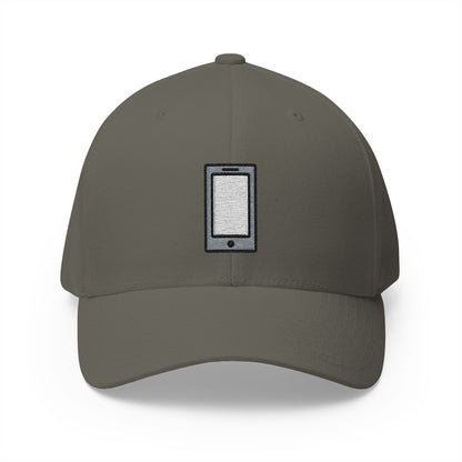 Mobile Phone Emoji Olive Cap – Premium by Capmoji