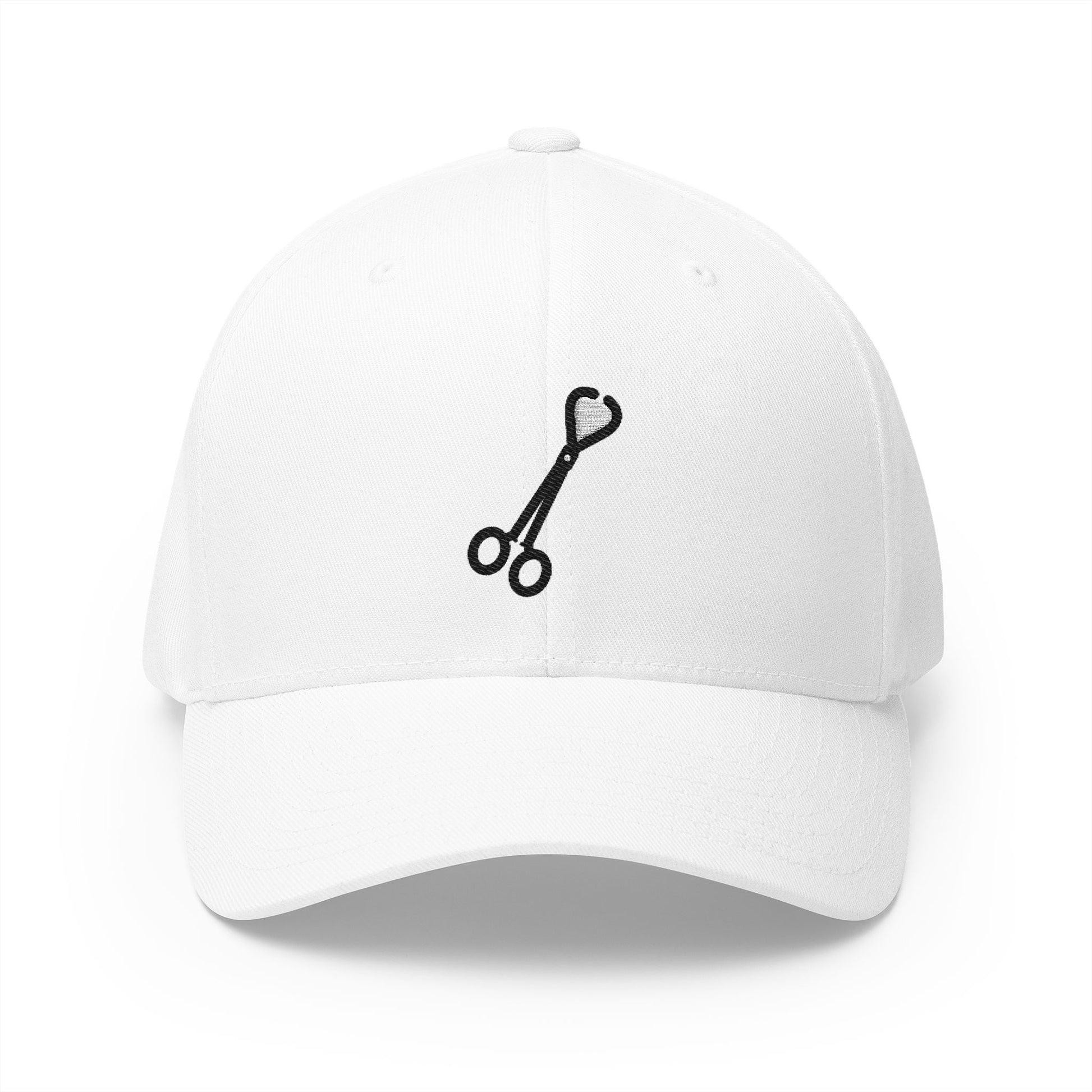 Swab Pliers Emoji White Cap – Premium by Capmoji