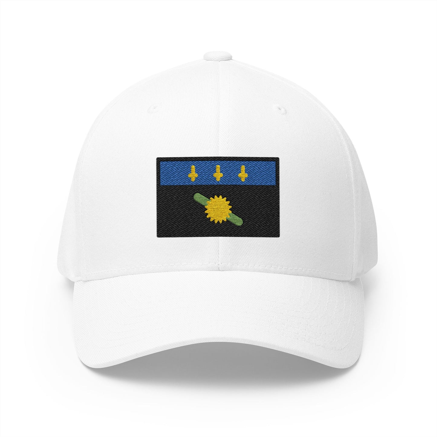 Flag: Guadeloupe Emoji White Cap – Premium by Capmoji
