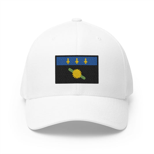 Flag: Guadeloupe Emoji White Cap – Premium by Capmoji