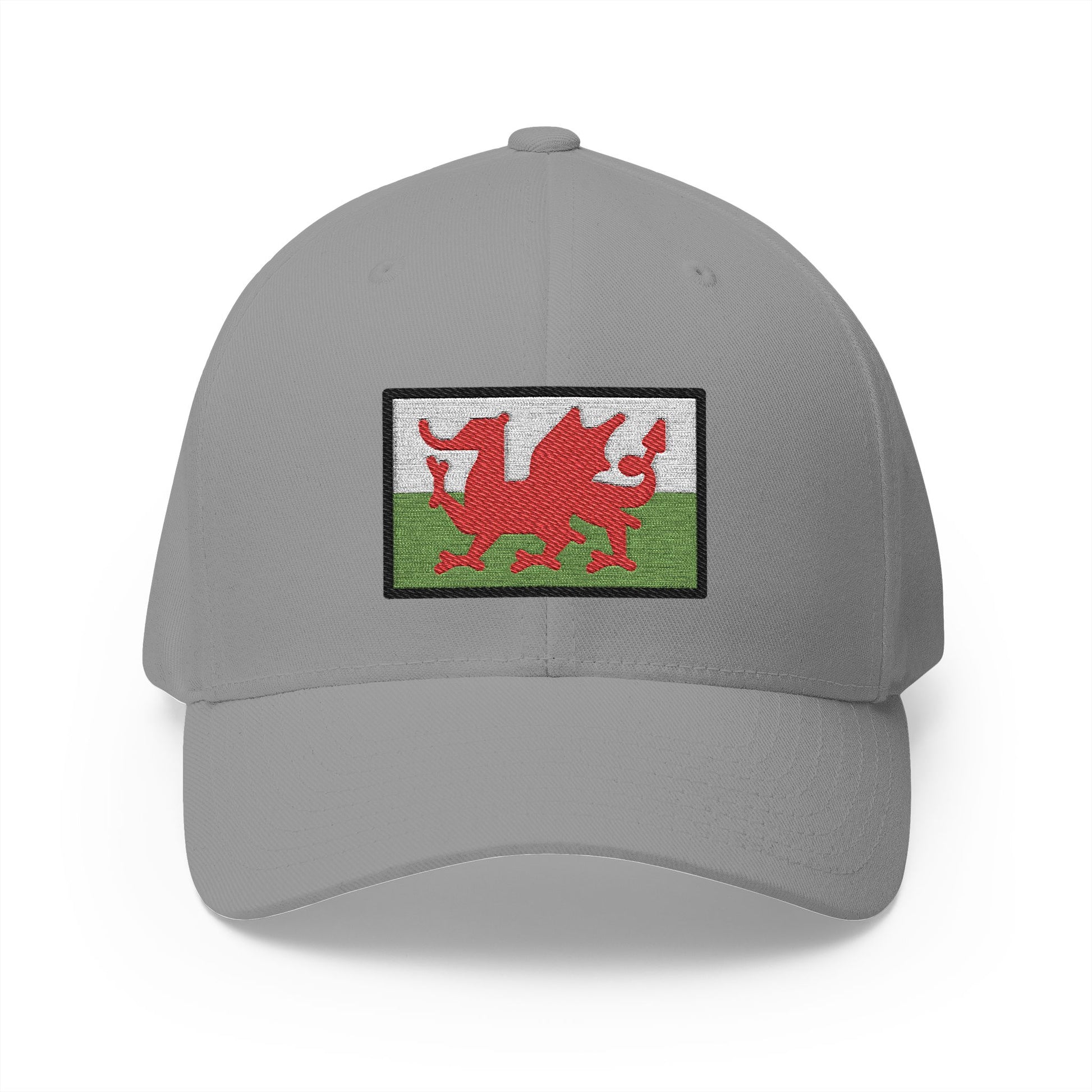 Flag: Wales Emoji Grey Cap – Premium by Capmoji