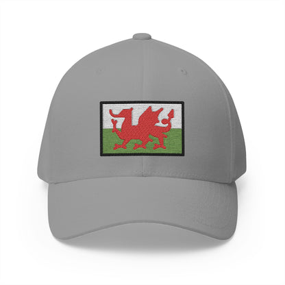 Flag: Wales Emoji Grey Cap – Premium by Capmoji
