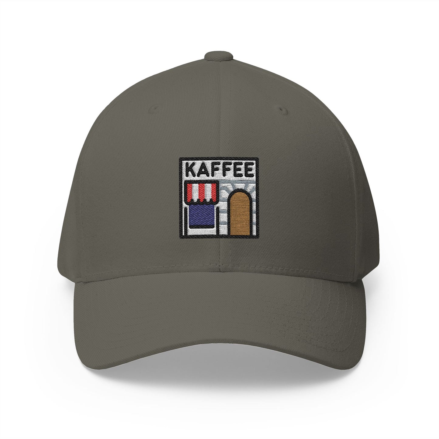 Viennese Coffee House Emoji Olive Cap – Premium by Capmoji