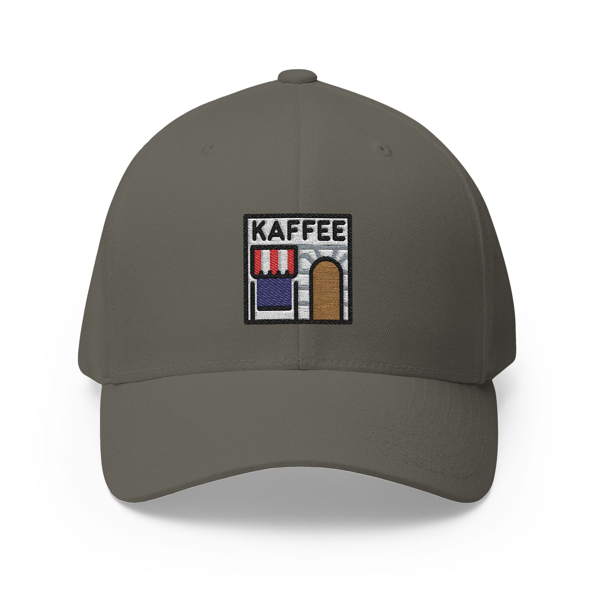 Viennese Coffee House Emoji Olive Cap – Premium by Capmoji