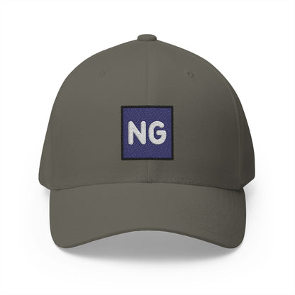 Ng Button Emoji Olive Cap – Premium by Capmoji