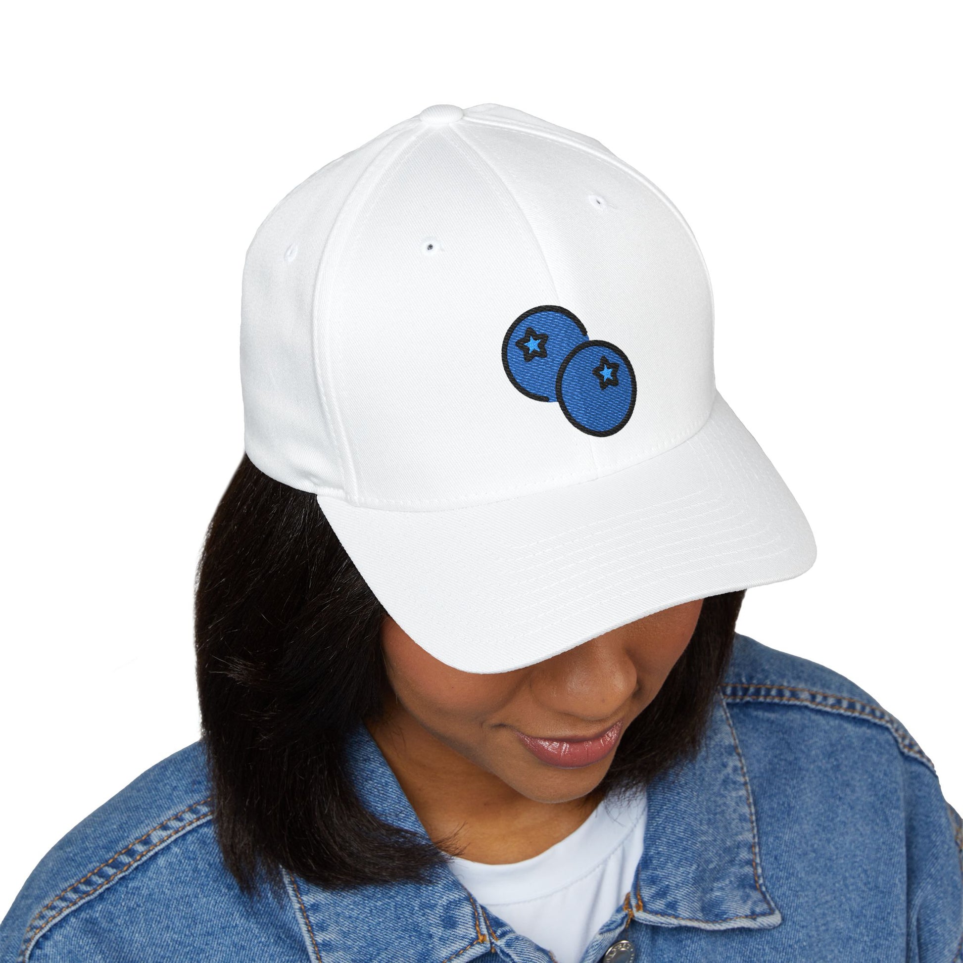 Blueberries Emoji Cap – Premium by Capmoji