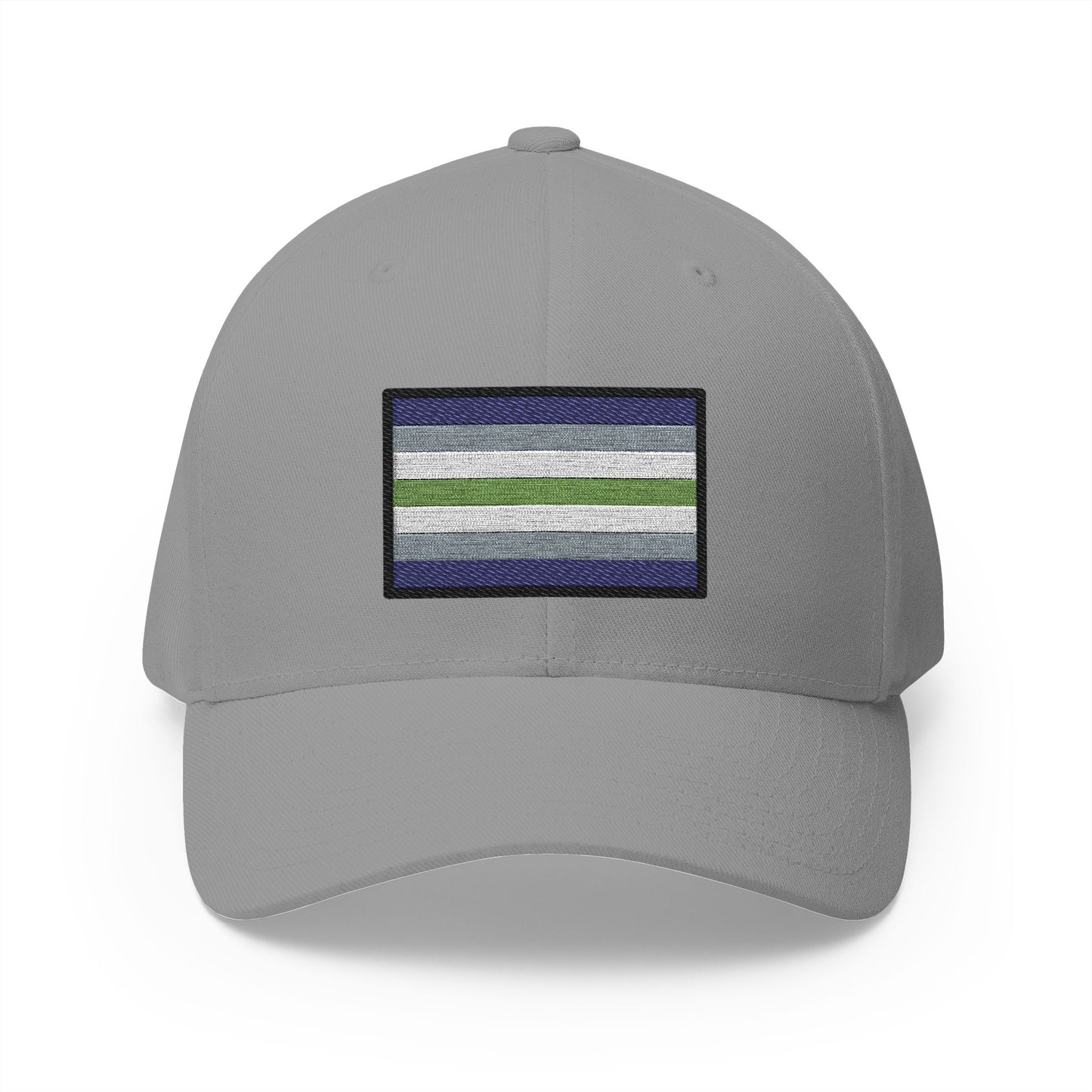 Agender Emoji Grey Cap – Premium by Capmoji
