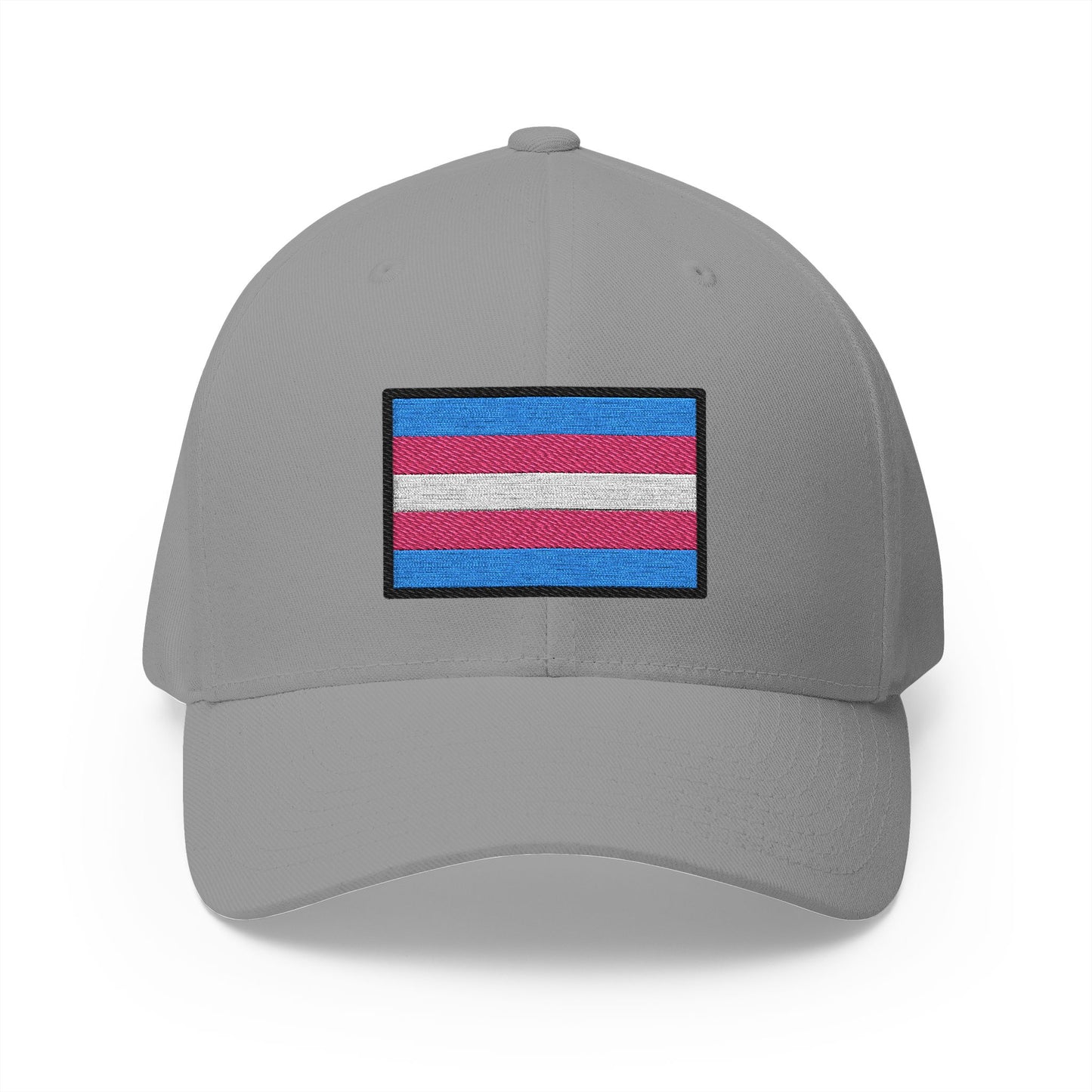 Transgender Flag Emoji Grey Cap – Premium by Capmoji