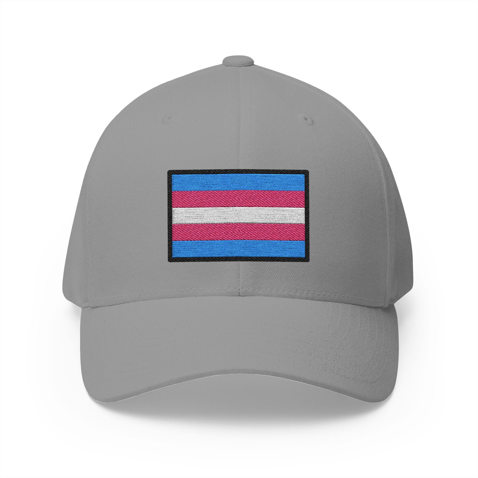 Transgender Flag Emoji Grey Cap – Premium by Capmoji
