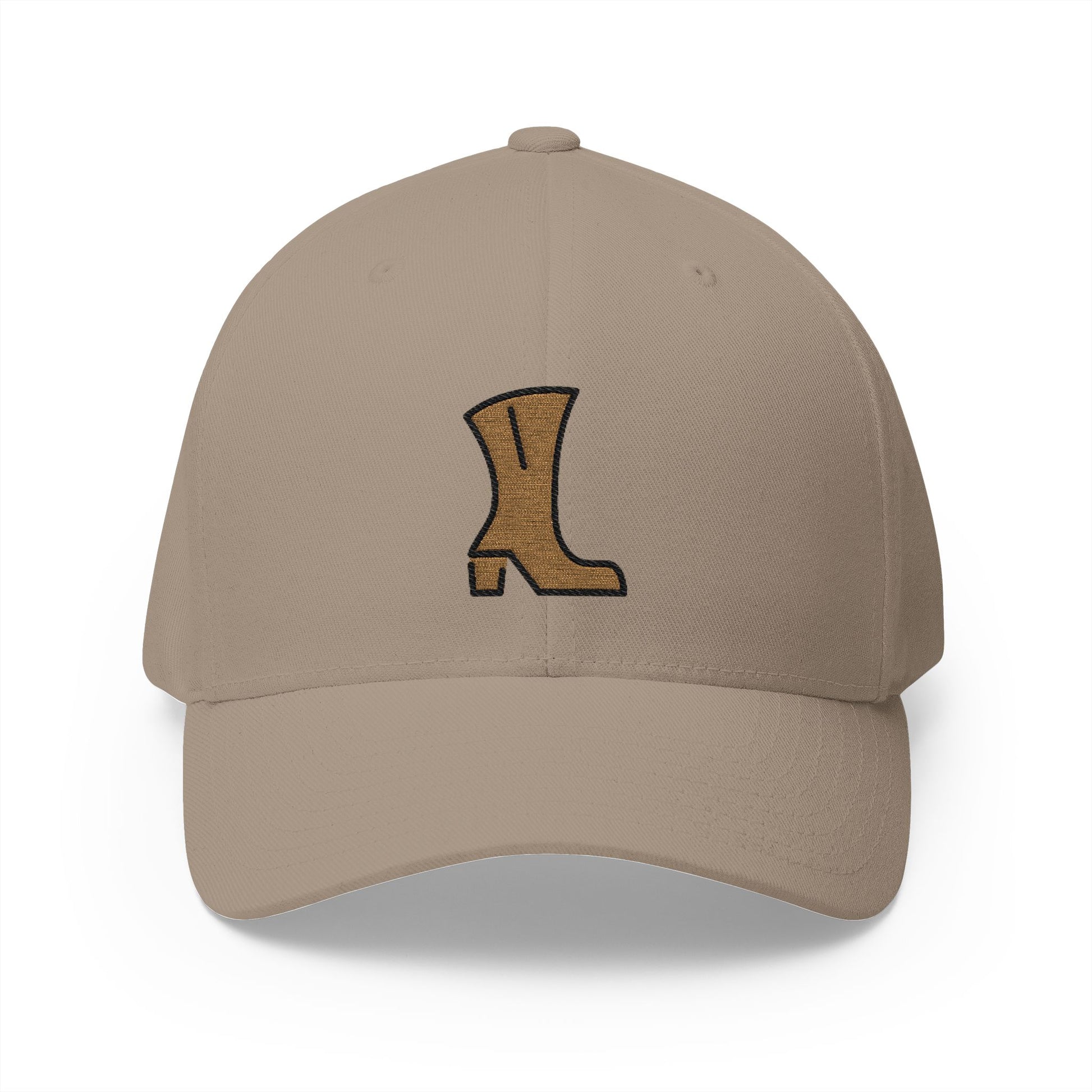 Woman'S Boot Emoji Khaki Cap – Premium by Capmoji