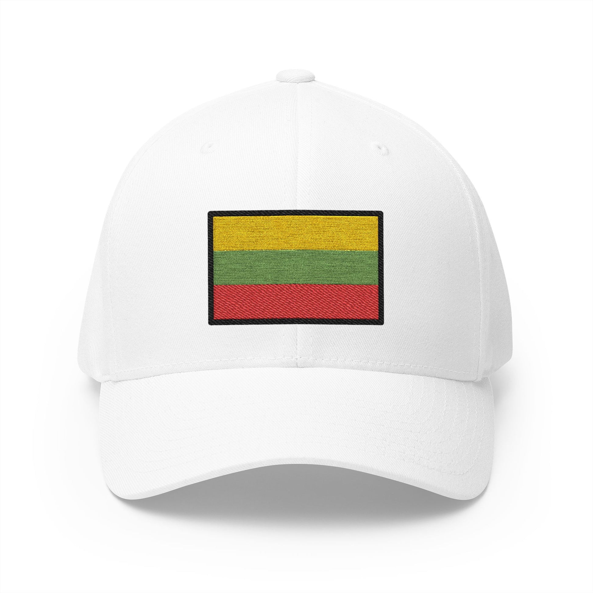 Flag: Lithuania Emoji White Cap – Premium by Capmoji
