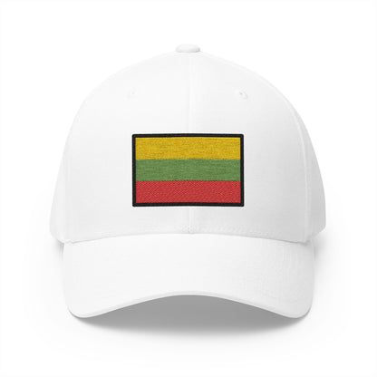 Flag: Lithuania Emoji White Cap – Premium by Capmoji