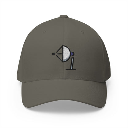Satellite Antenna Emoji Olive Cap – Premium by Capmoji