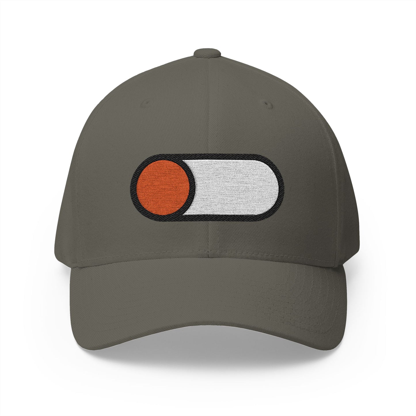 Toggle Button Emoji Olive Cap – Premium by Capmoji