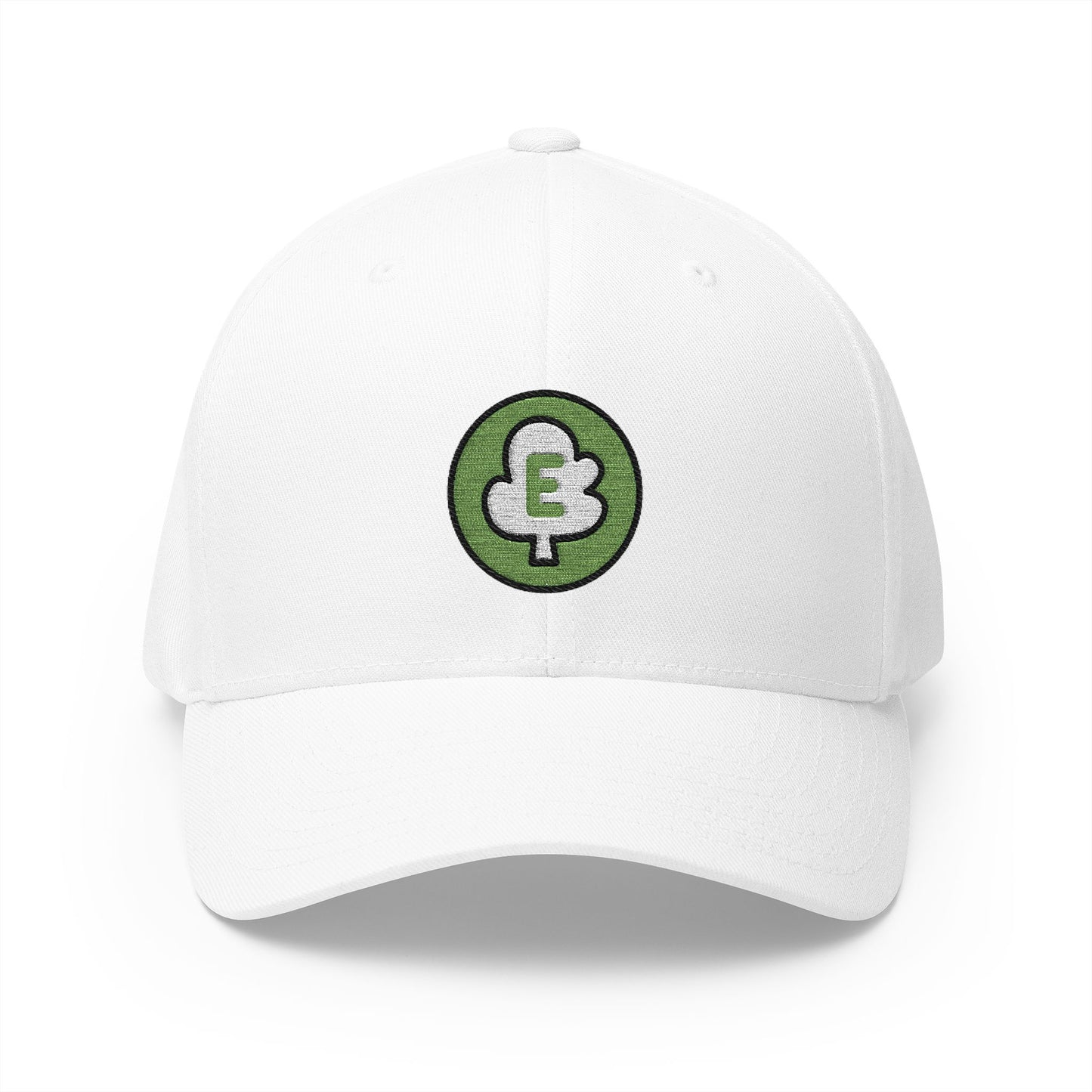 Ecosia Browser Emoji White Cap – Premium by Capmoji