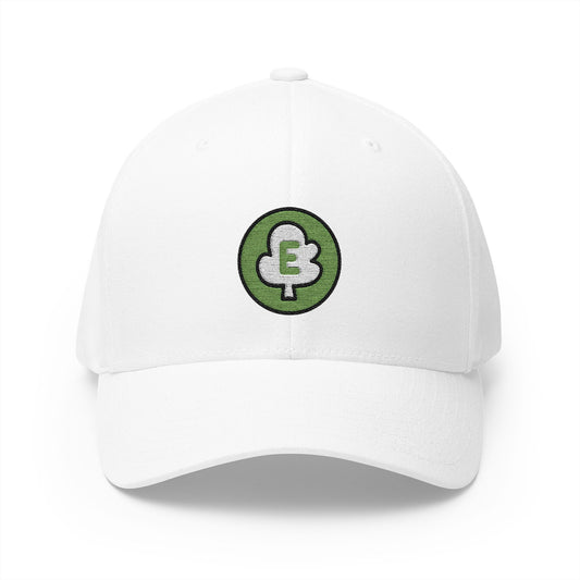 Ecosia Browser Emoji White Cap – Premium by Capmoji