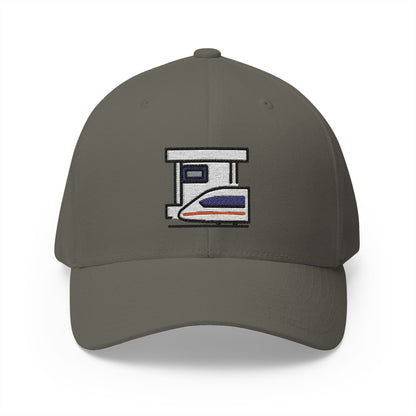 Station Emoji Olive Cap – Premium by Capmoji