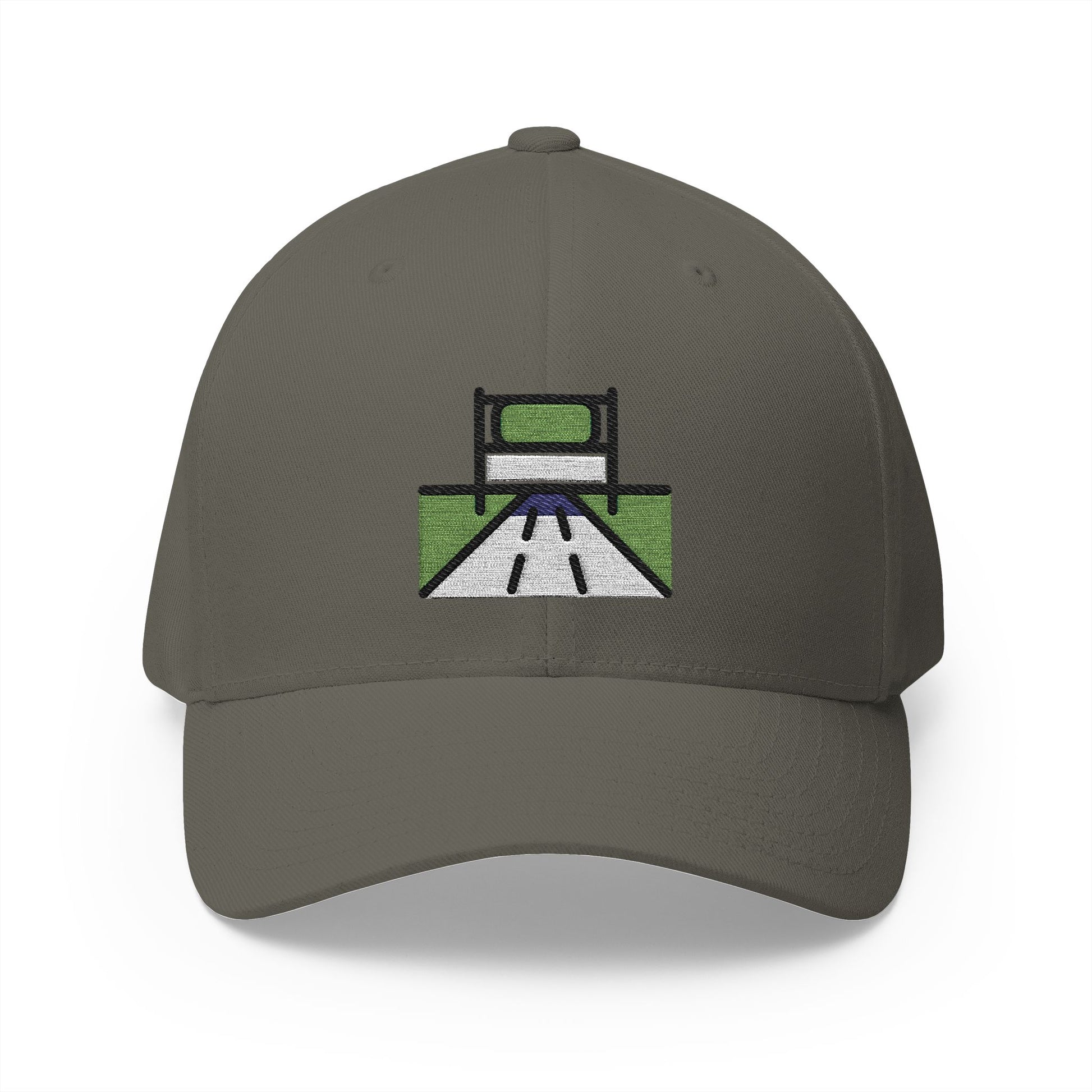 Motorway Emoji Olive Cap – Premium by Capmoji