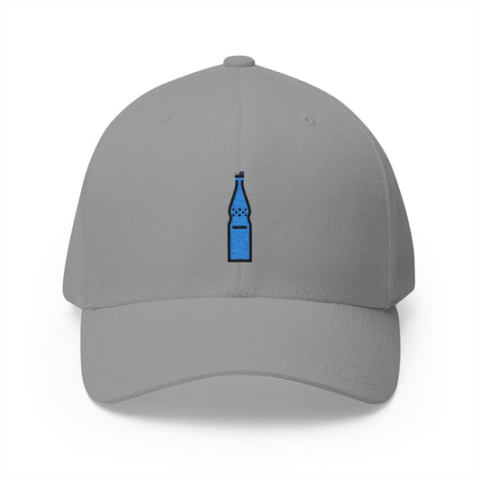 Glass Bottle Emoji Grey Cap – Premium by Capmoji