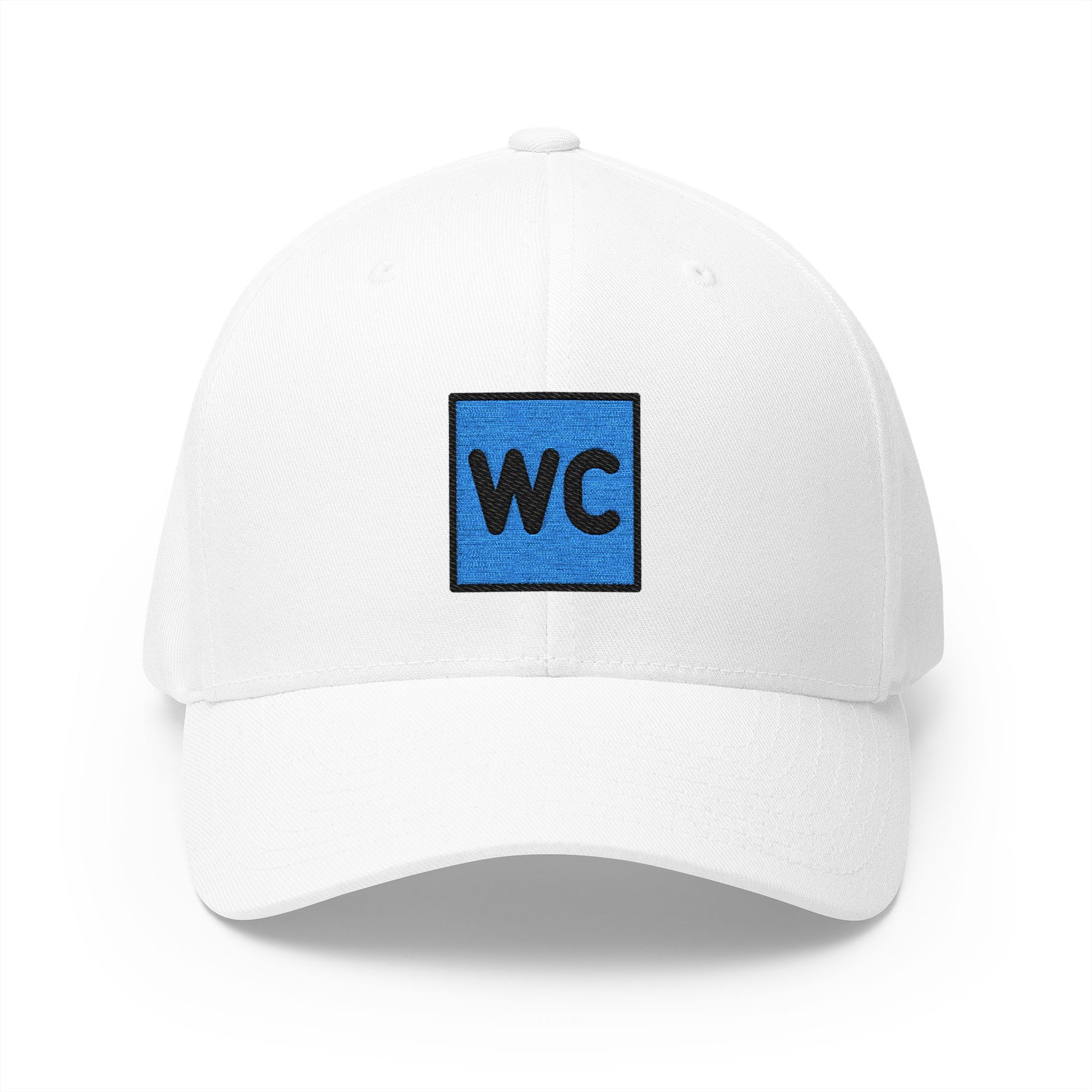 Water Closet Emoji White Cap – Premium by Capmoji