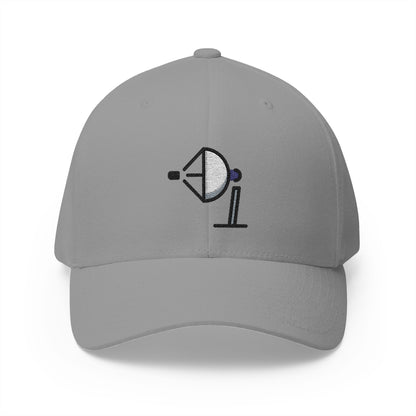 Satellite Antenna Emoji Grey Cap – Premium by Capmoji