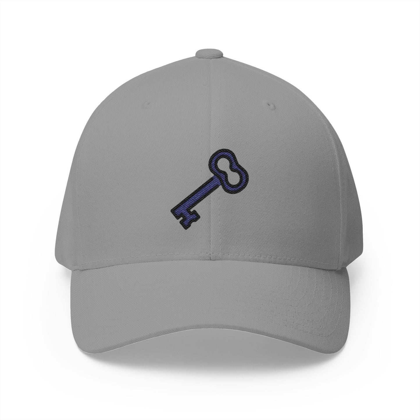 Old Key Emoji Grey Cap – Premium by Capmoji