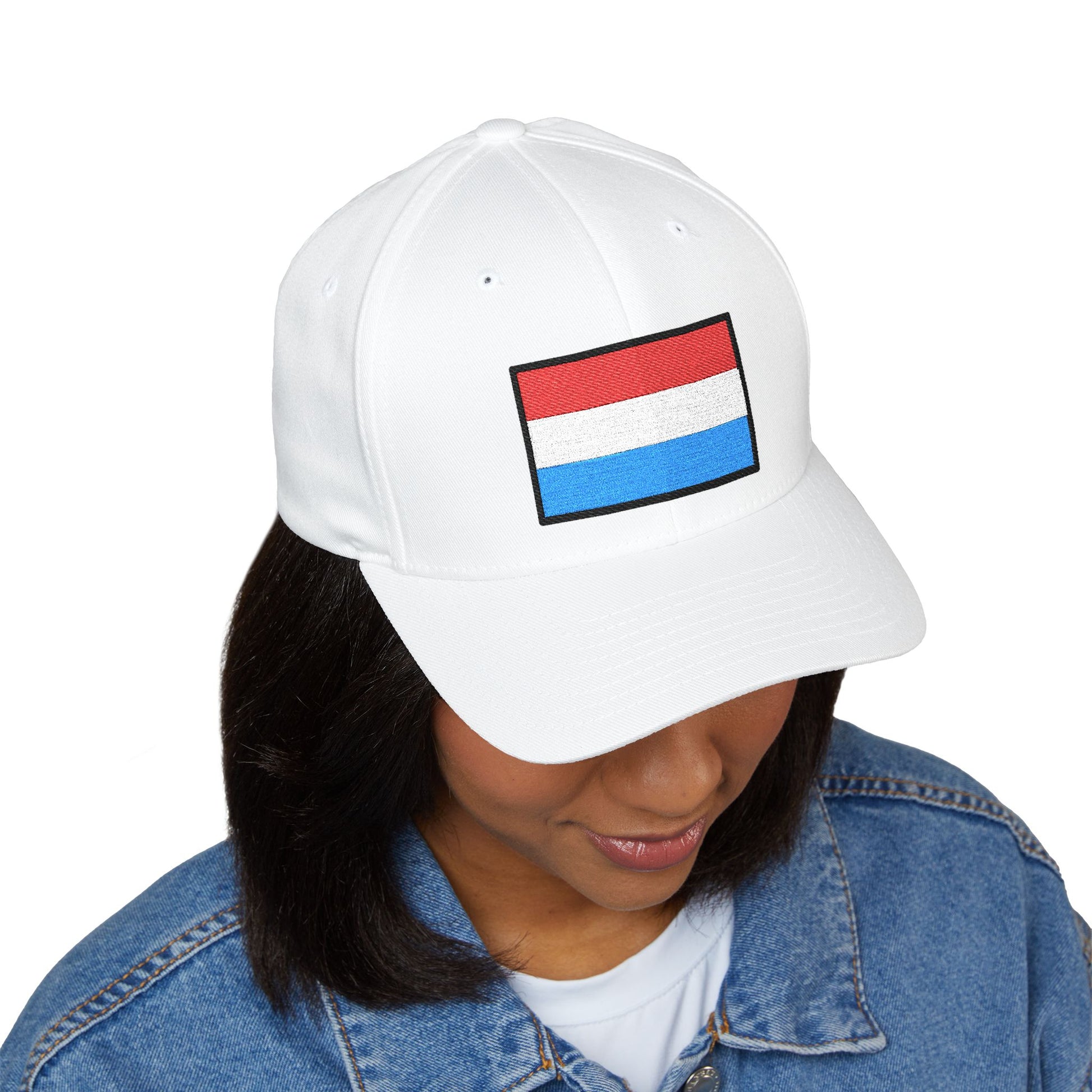 Flag: Luxembourg Emoji Cap – Premium by Capmoji