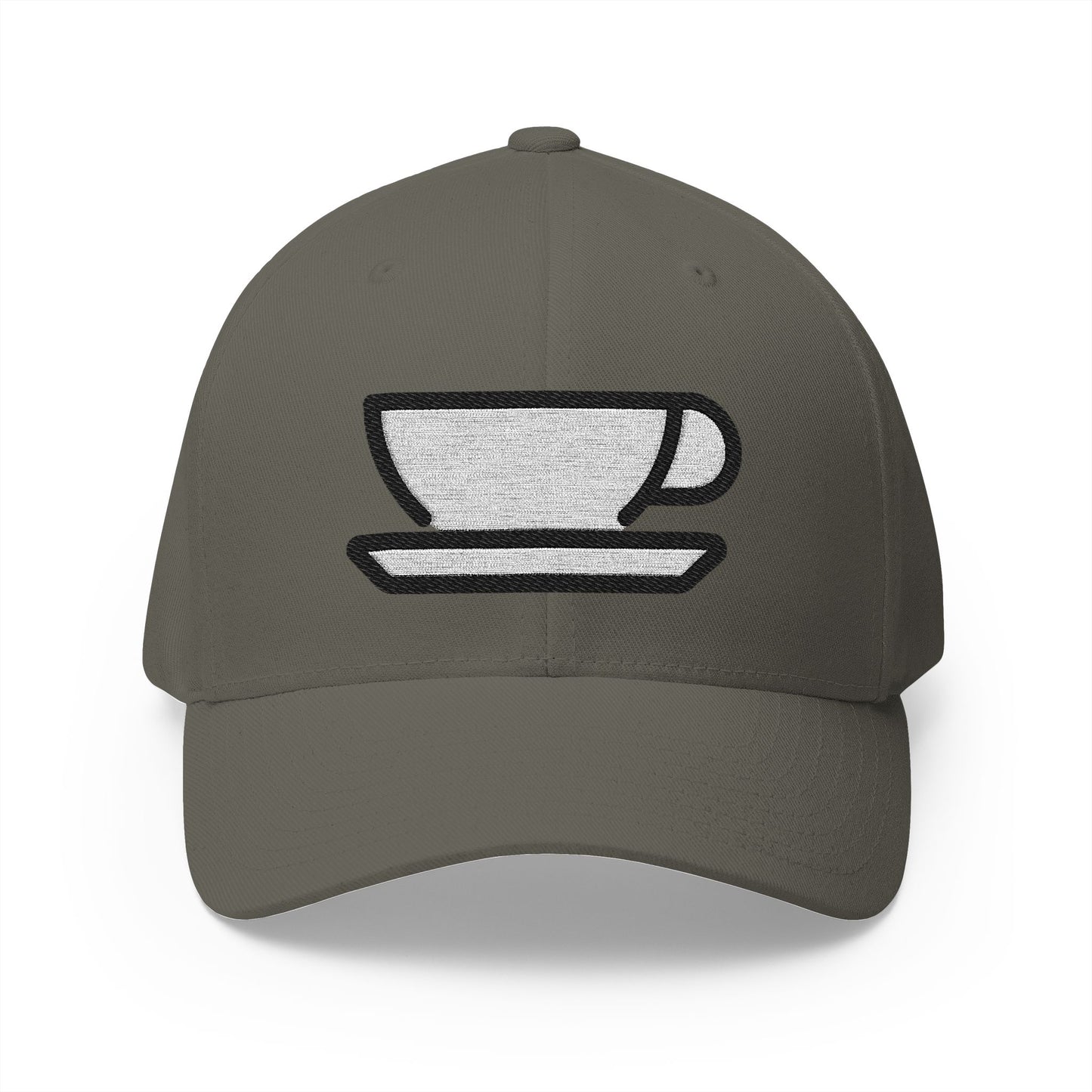 Hot Beverage Emoji Olive Cap – Premium by Capmoji