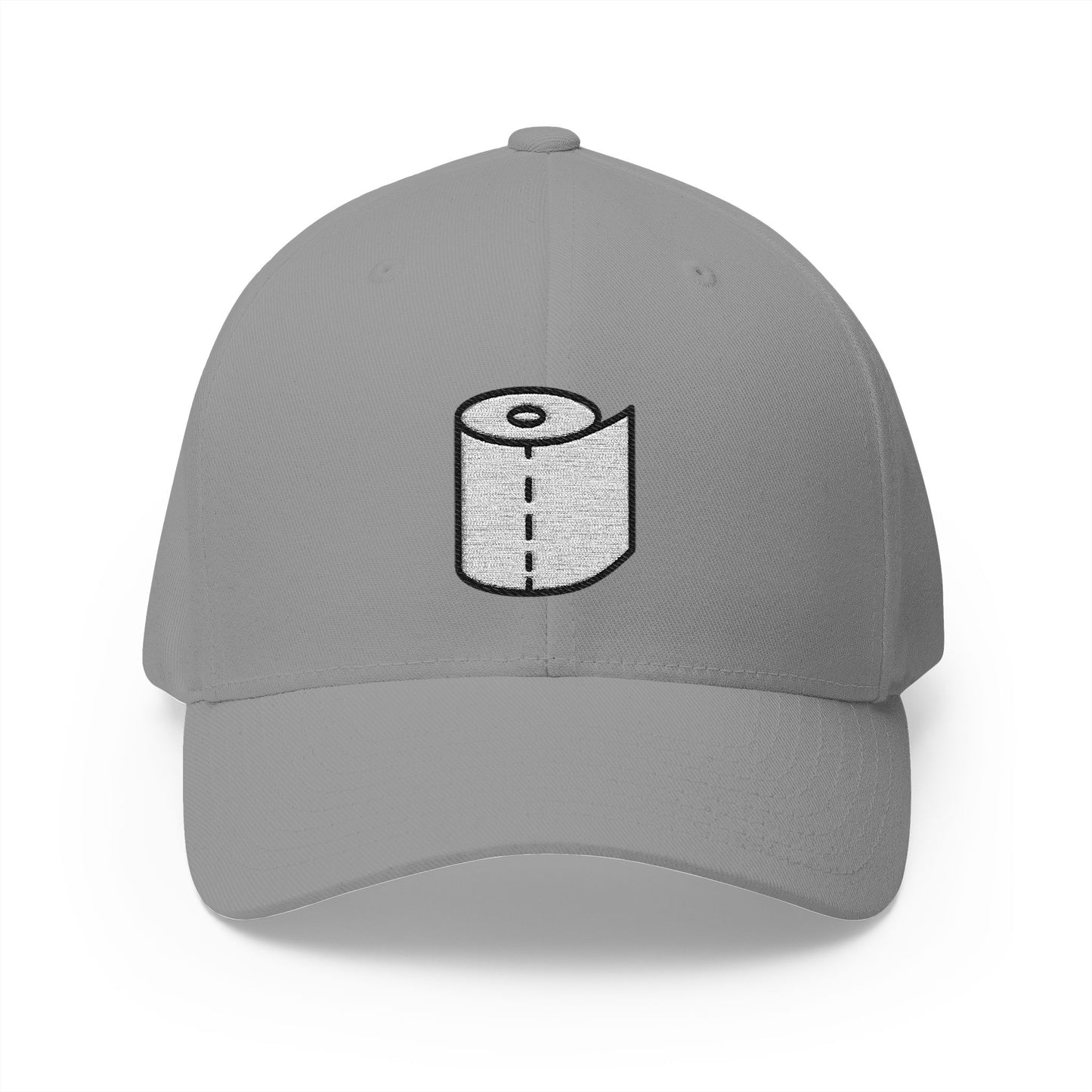 Roll Of Paper Emoji Grey Cap – Premium by Capmoji