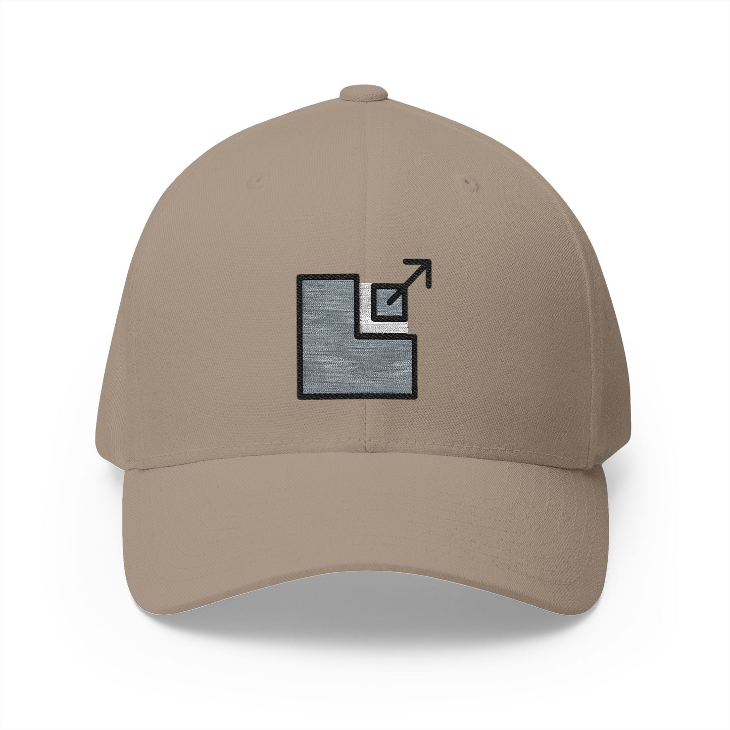 Exit Emoji Khaki Cap – Premium by Capmoji