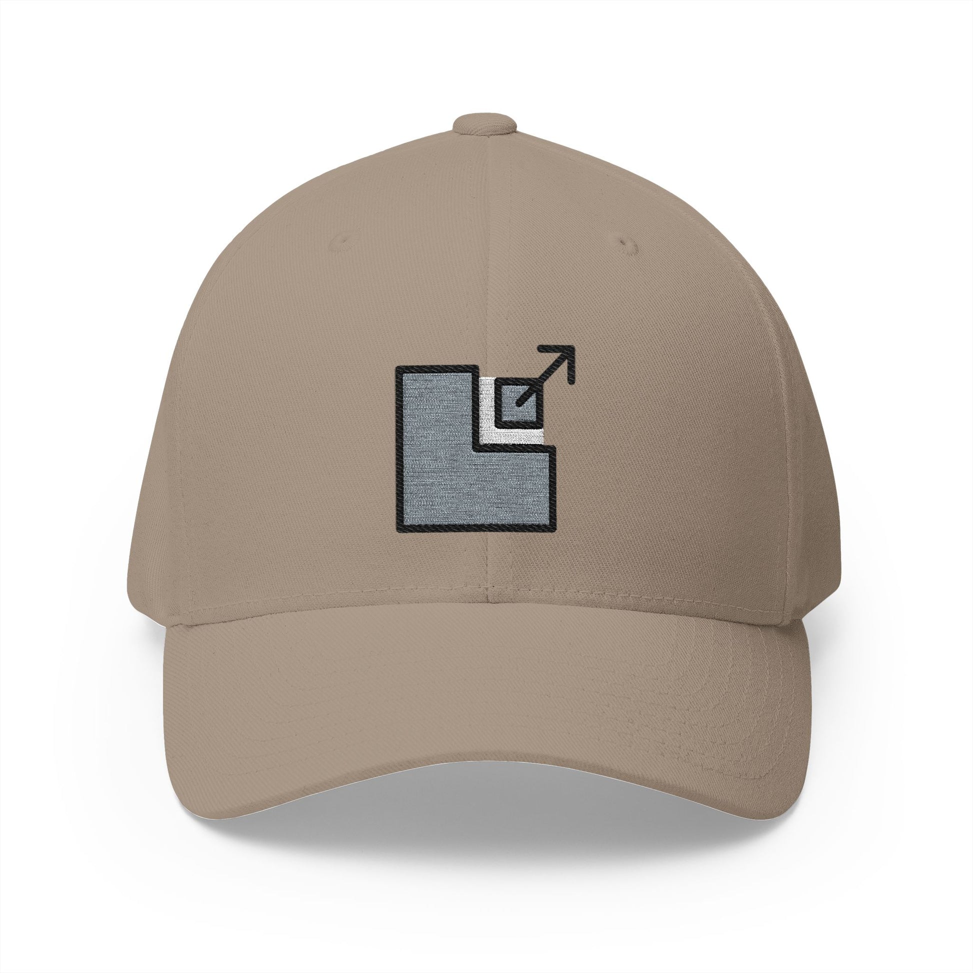 Exit Emoji Khaki Cap – Premium by Capmoji