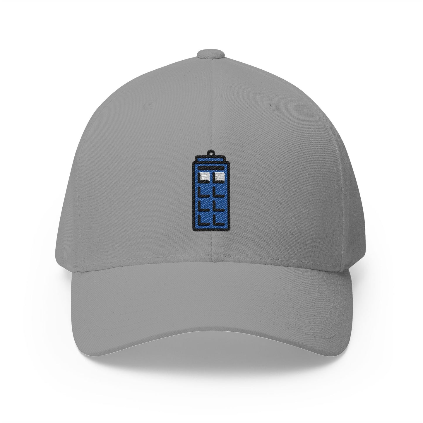 Tardis Emoji Grey Cap – Premium by Capmoji