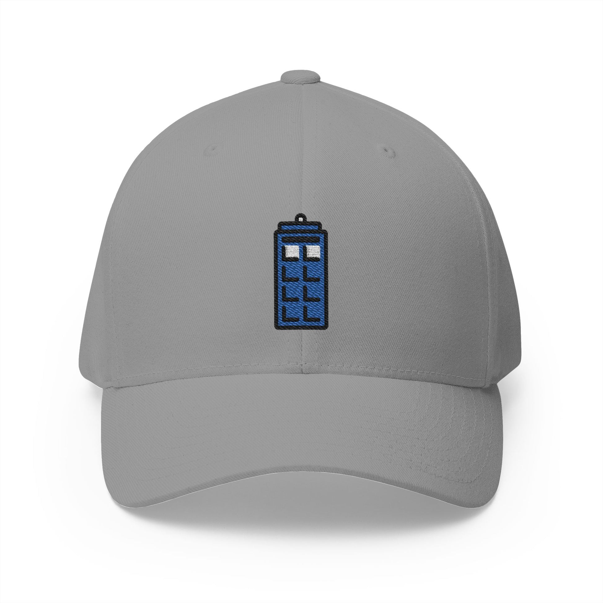Tardis Emoji Grey Cap – Premium by Capmoji