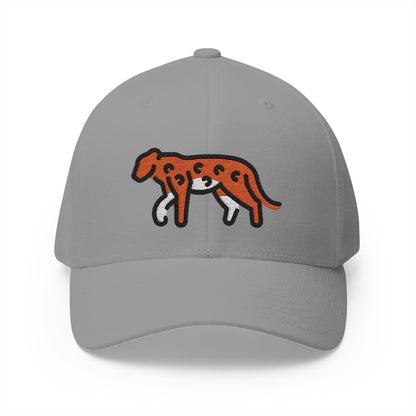 Leopard Emoji Grey Cap – Premium by Capmoji