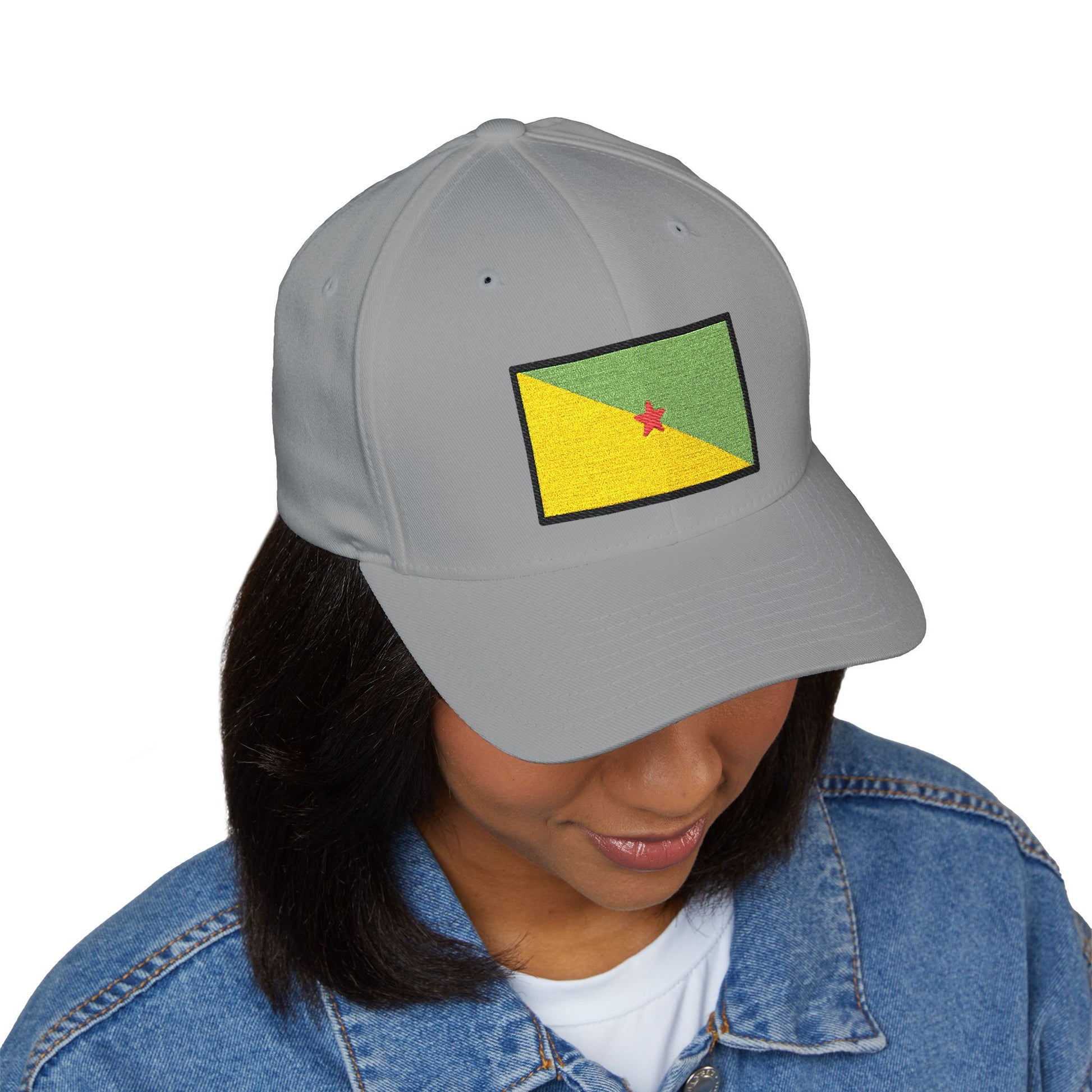 Flag: French Guiana Emoji Cap – Premium by Capmoji