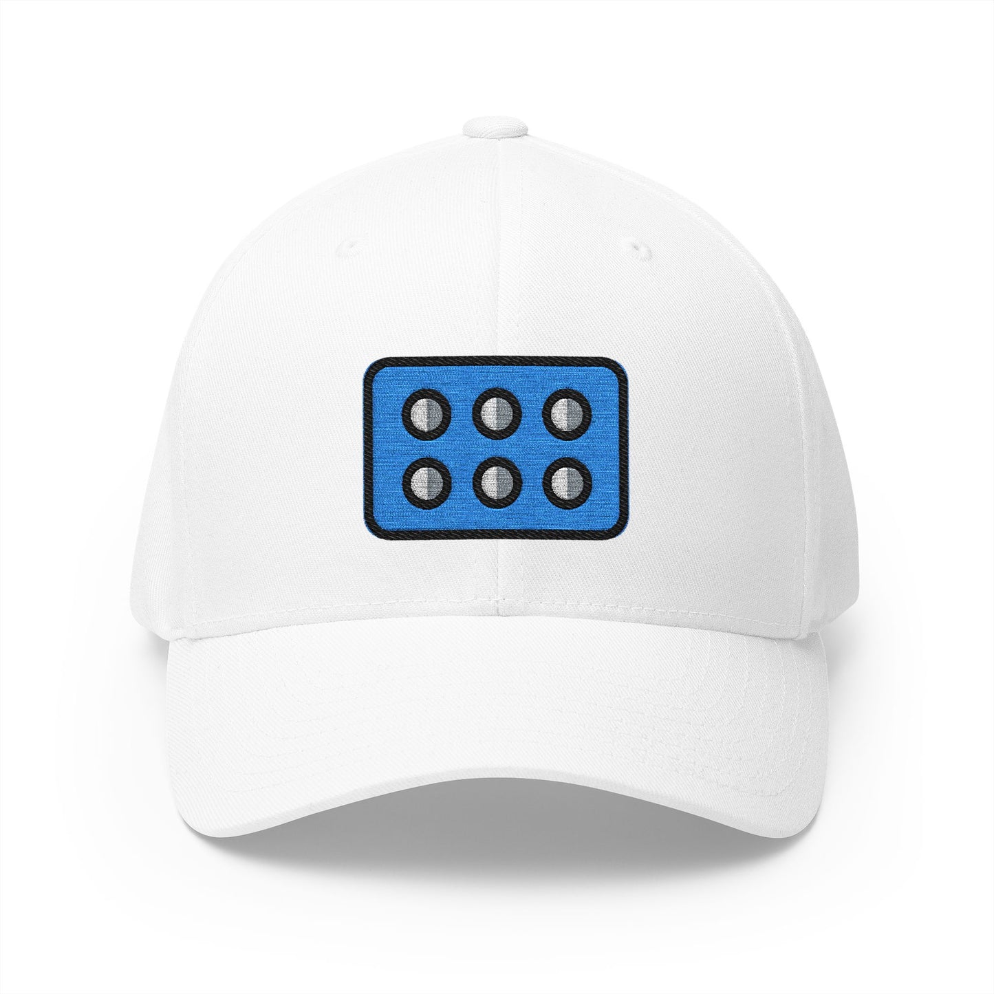 Pills Emoji White Cap – Premium by Capmoji