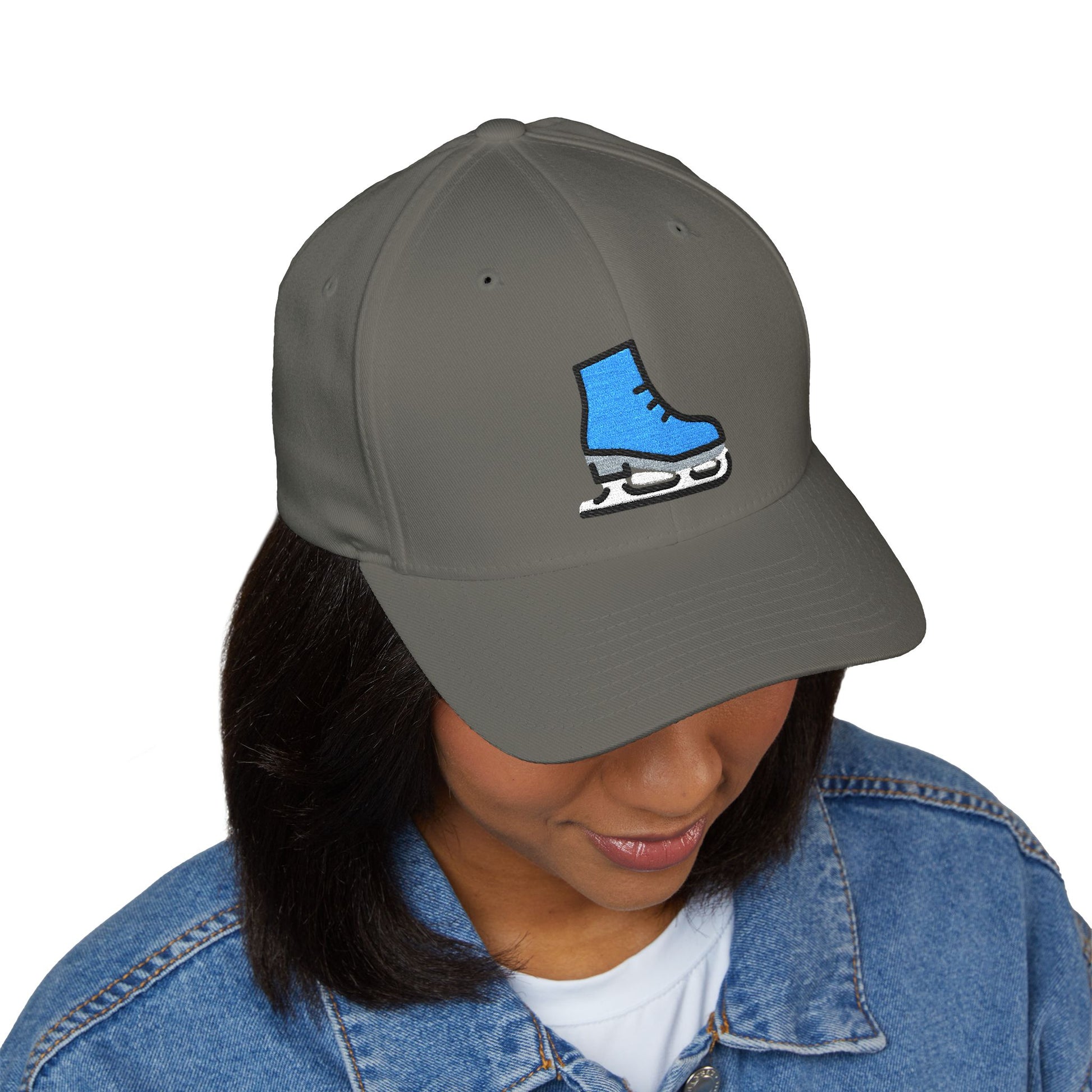 Ice Skate Emoji Cap – Premium by Capmoji