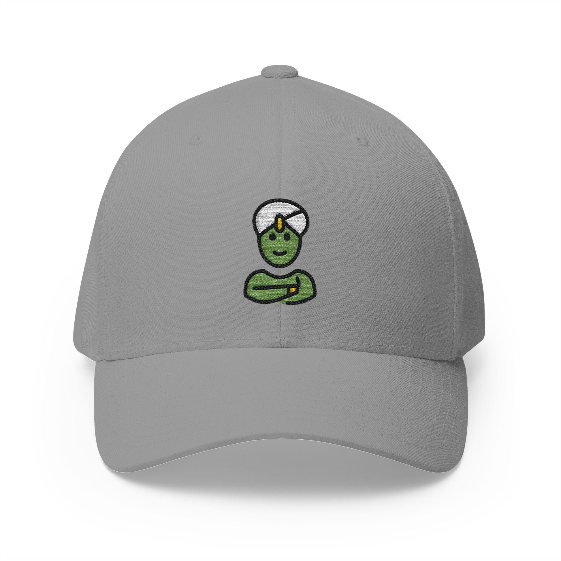Genie Emoji Grey Cap – Premium by Capmoji