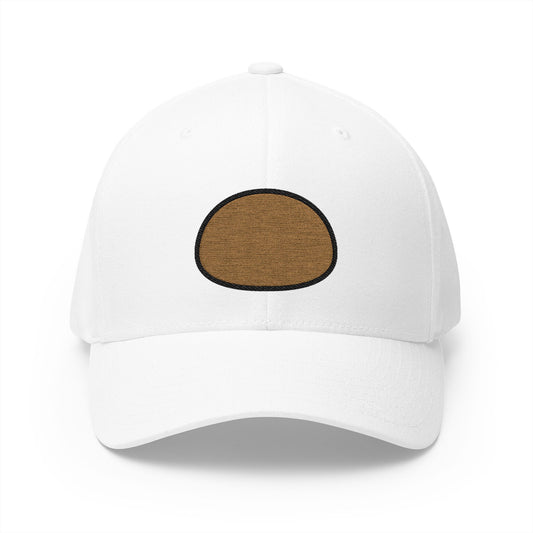 Boule Bread Emoji White Cap – Premium by Capmoji