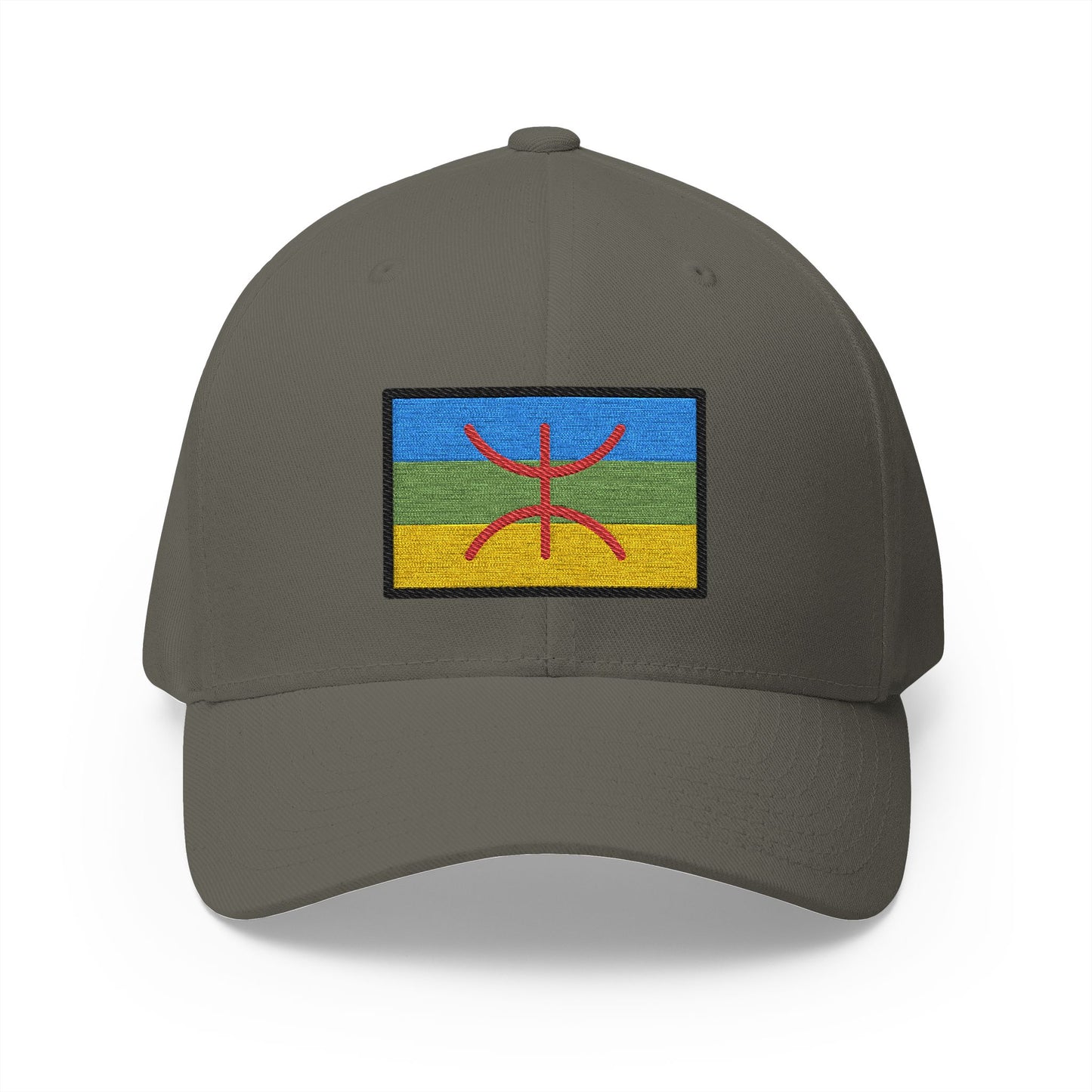 Berber Flag Emoji Olive Cap – Premium by Capmoji